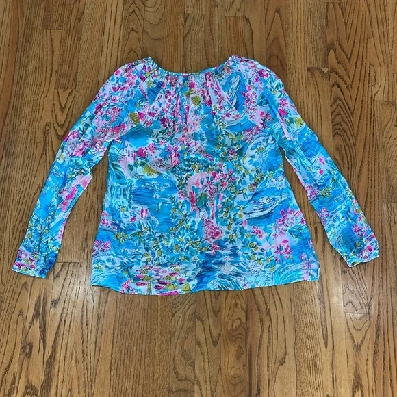Lilly Pulitzer Willa top size small NWT - Picture 2 of 4